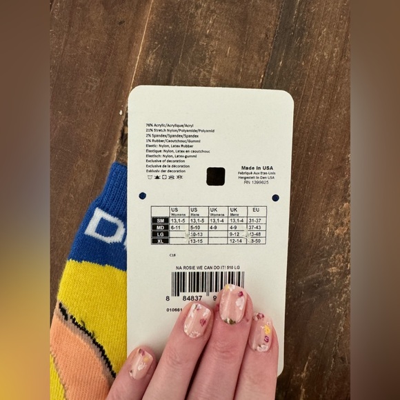 Rosie the Riveter socks - Picture 2 of 2